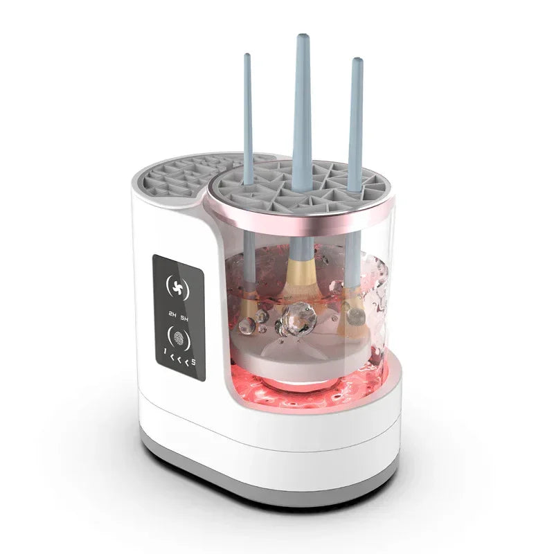 Electric Makeup Brush Cleaner with Drying & Disinfecting Stand - ZA-Zola