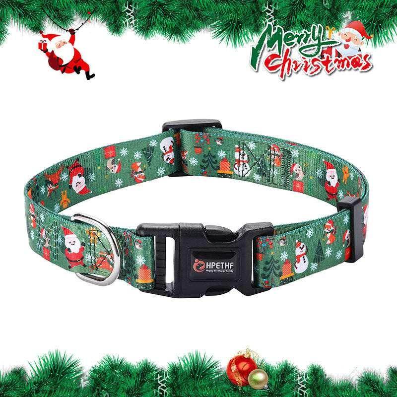 Christmas Pet Collar & Leash Set – Festive Walks - ZA-Zola