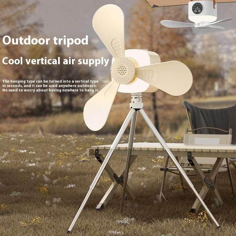 USB Camping Ceiling Fan with Light – Portable - ZA-Zola