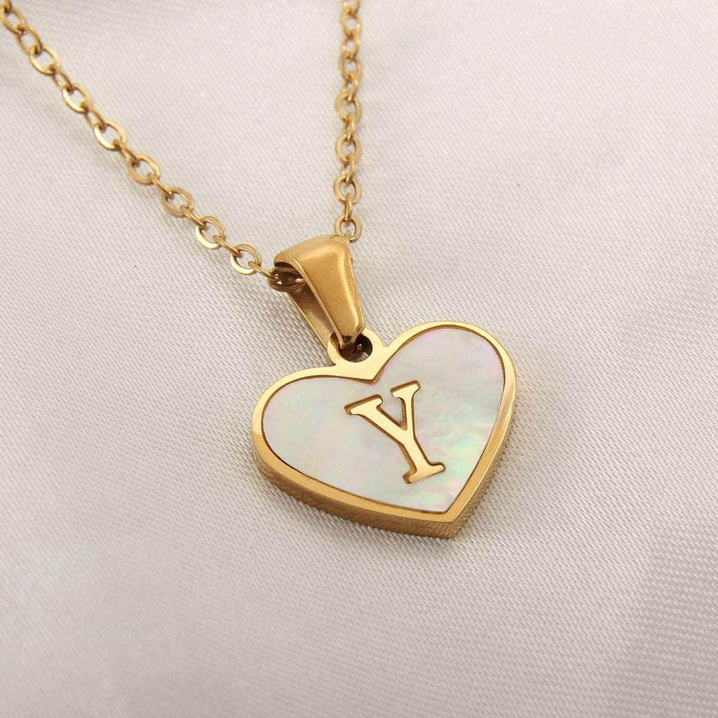 26 Letter Heart Necklace – Personalized Valentine's Gift - ZA-Zola