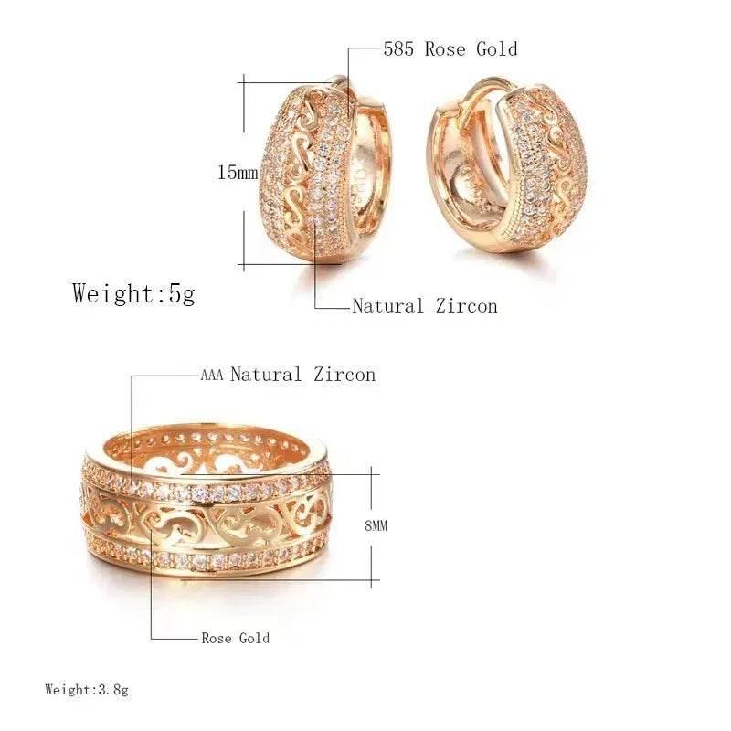 Elegant Diamond Hollow Ring for Women – OL Style - ZA-Zola