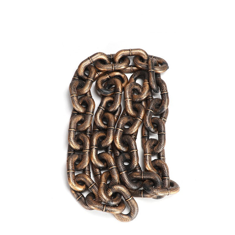 Halloween Fake Chain Toys | Haunted House Bar Decor