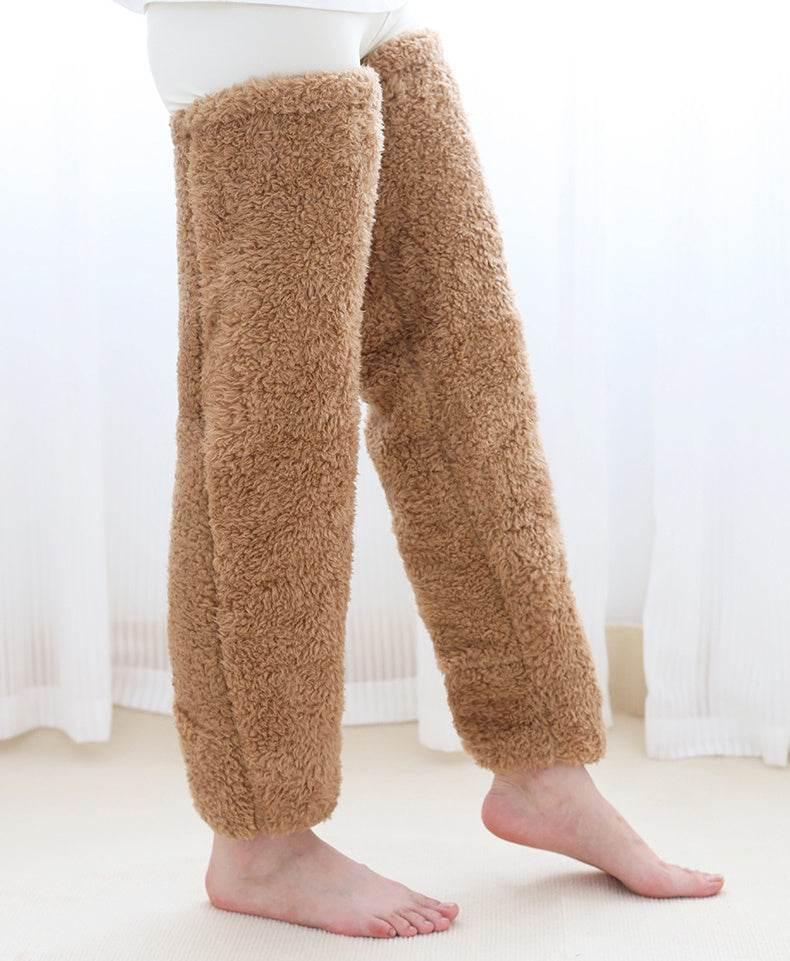 Comfort Over Knee High Fuzzy Socks – Warm Winter Stockings - ZA-Zola