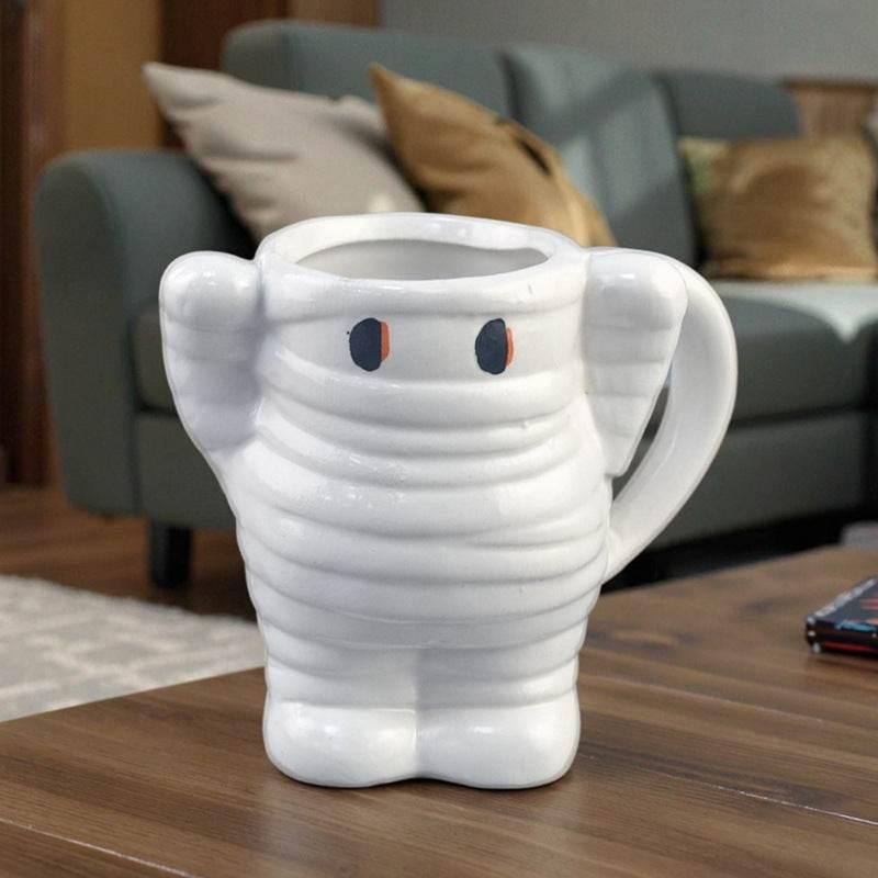 ZA-Zola Halloween Mummy Ghost Ceramic Mug - ZA-Zola