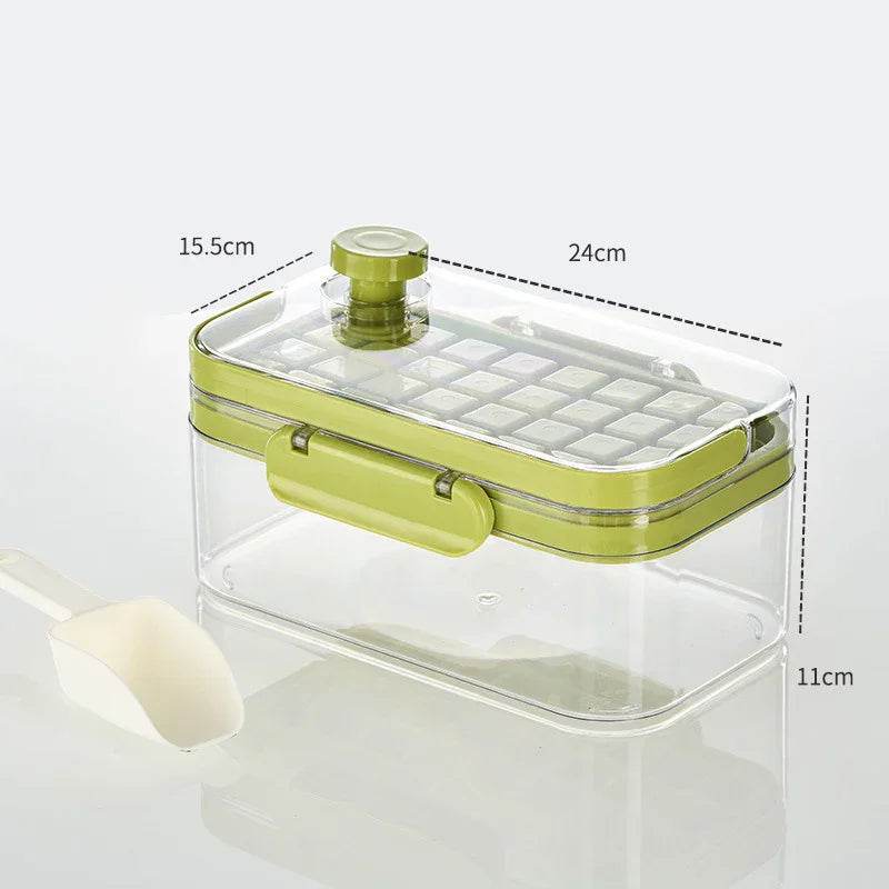Silicone Press Ice Maker – Single & Double Layer Mold - ZA-Zola
