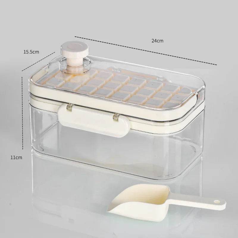 Silicone Press Ice Maker – Single & Double Layer Mold - ZA-Zola