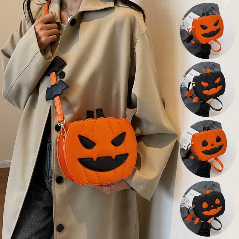 ZA-Zola Halloween Pumpkin Crossbody Shoulder Bag - ZA-Zola
