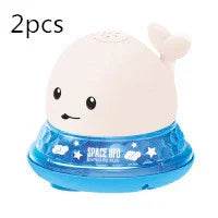 Electric Whale Bath Toy with Light & Water Spray - ZA-Zola