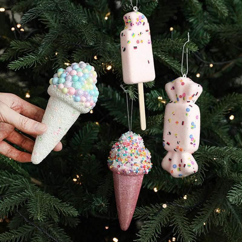 Creative Ice Cream Christmas Tree Decorations - ZA-Zola