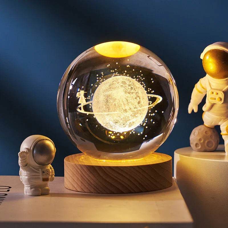 Buy Crystal Ball Night Lamp - Starry Sky Ambience - ZA-Zola