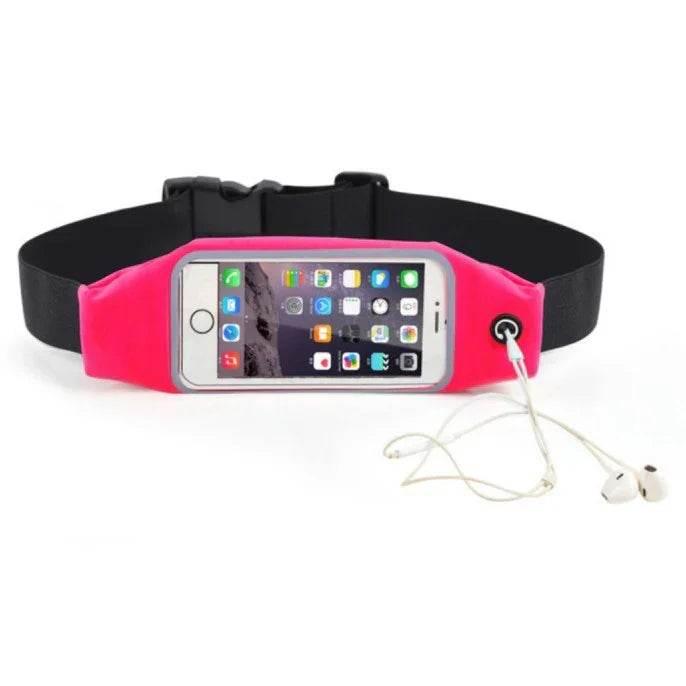 Touch Screen Clear Phone Waist Bag for Running & Outdoor Sports – Unisex, Soft & Sweatproof - ZA-Zola