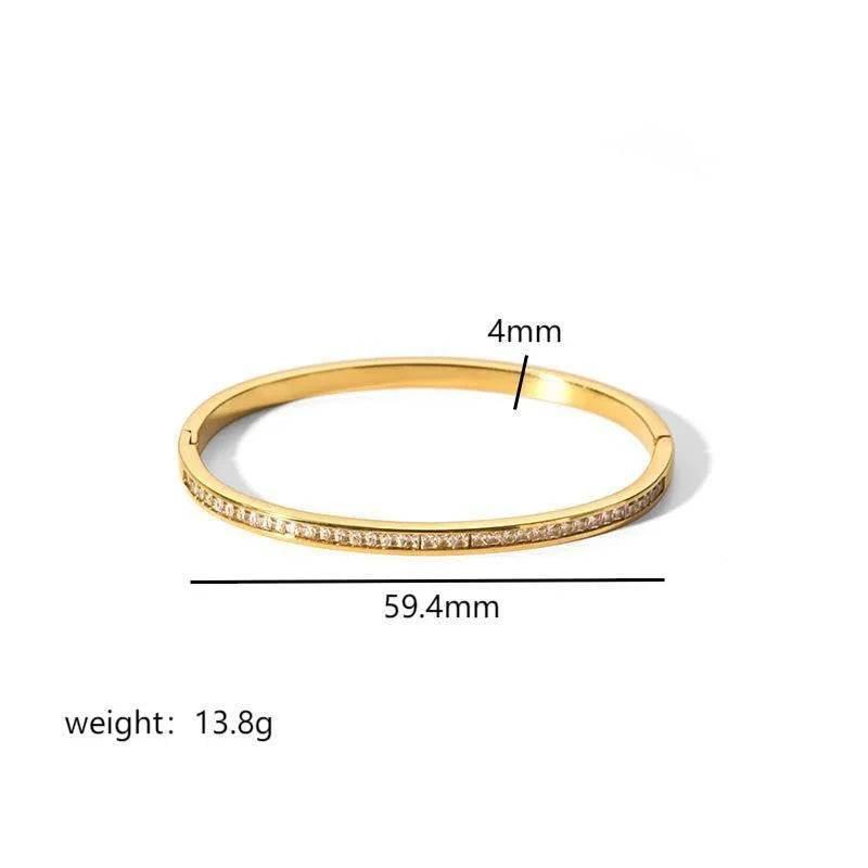 Titanium Steel Star Buckle Bracelet – INS Style - ZA-Zola