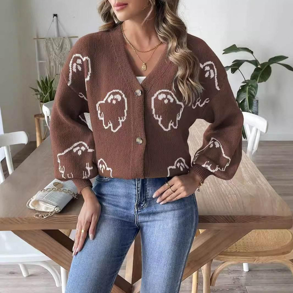 Halloween Sweater Coat | ZA-Zola Women’s Cardigan - ZA-Zola