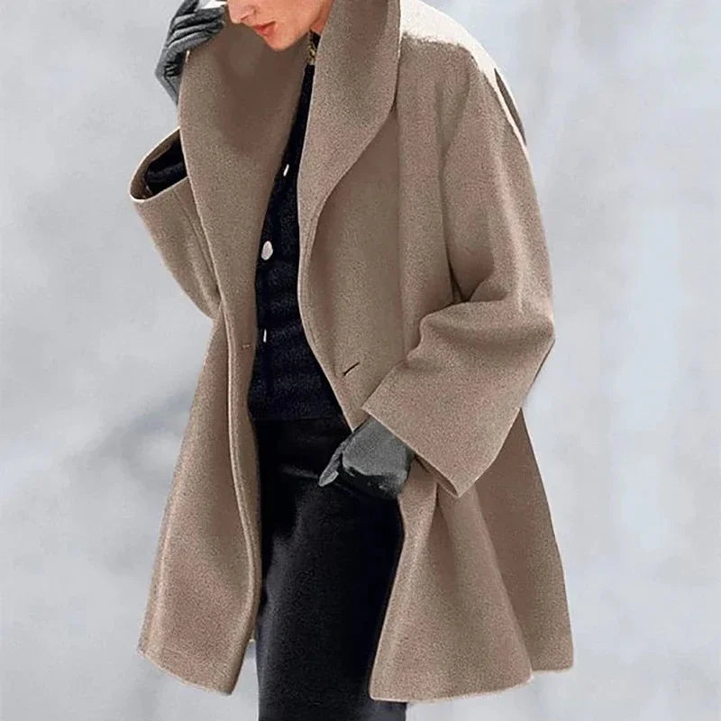 Women Woolen Sweater Coat Casual Autumn Winter - ZA-Zola