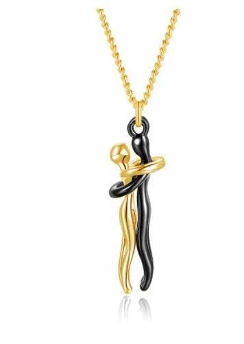 Love Necklace – Hug Clavicle Chain for Couples - ZA-Zola