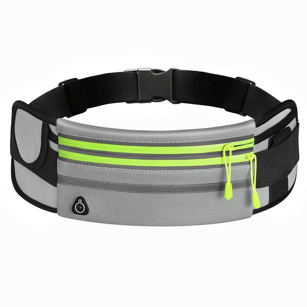 Double Zippers Waterproof Sports Running Fanny Pack – Breathable & Anti-Theft Waist Bag for Phones - ZA-Zola