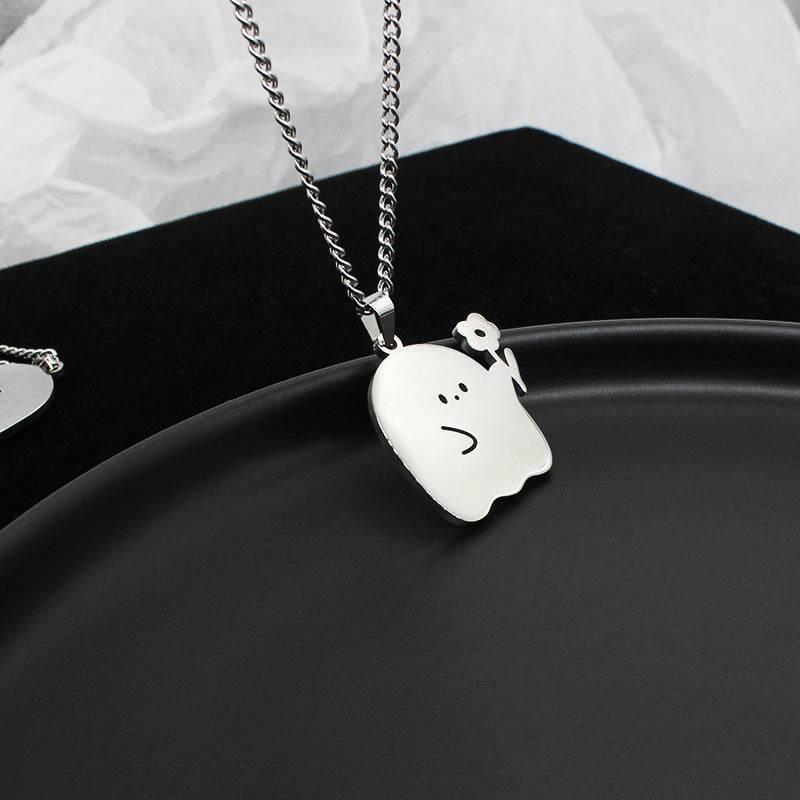 ZA-Zola Cute Ghost Couple Necklace Gift - ZA-Zola