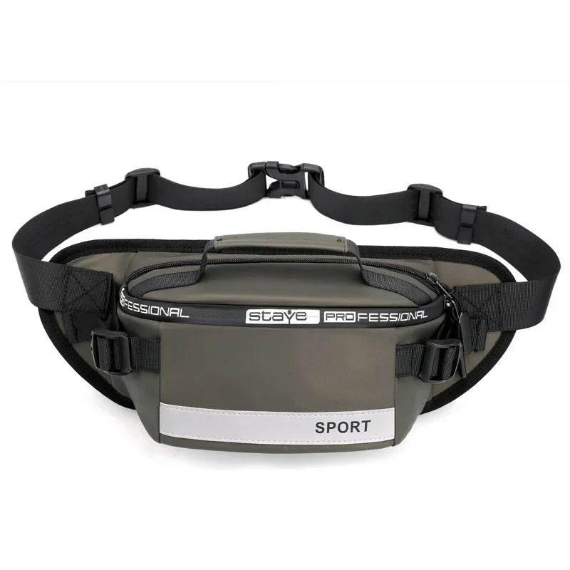 Reflective Waist Bag for Men – Cool Style Crossbody Pack for Travel, Running & Cycling - ZA-Zola