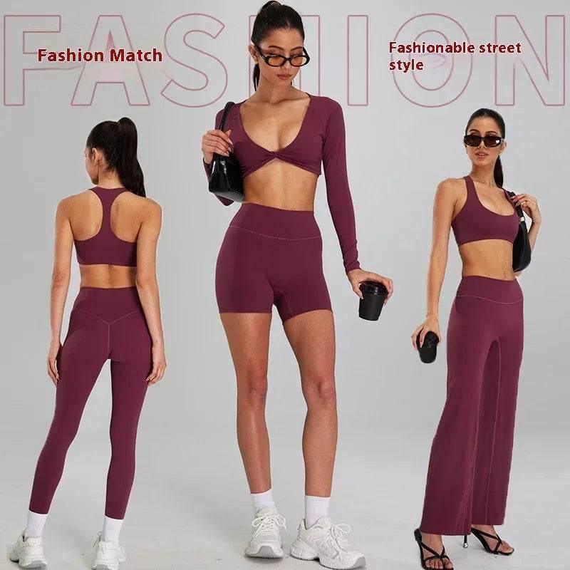 High-Intensity Nude Feel Sports Set for Women - ZA-Zola