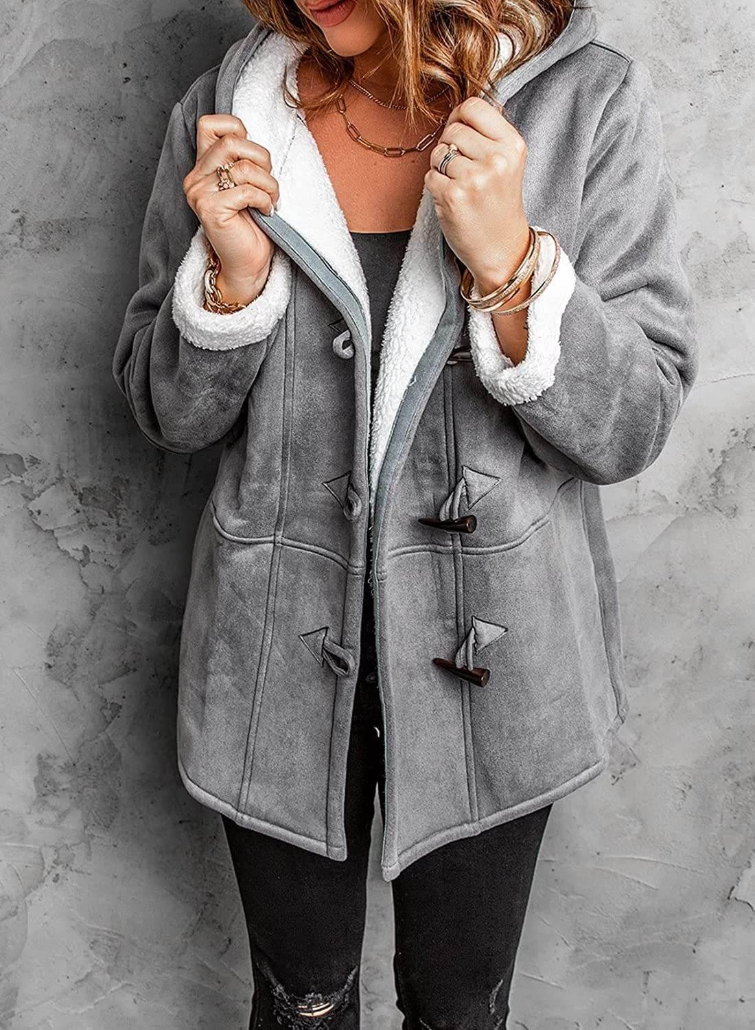 Women’s Mid-Length Windbreaker Coat – Warm Stylish Windproof Jacket - ZA-Zola