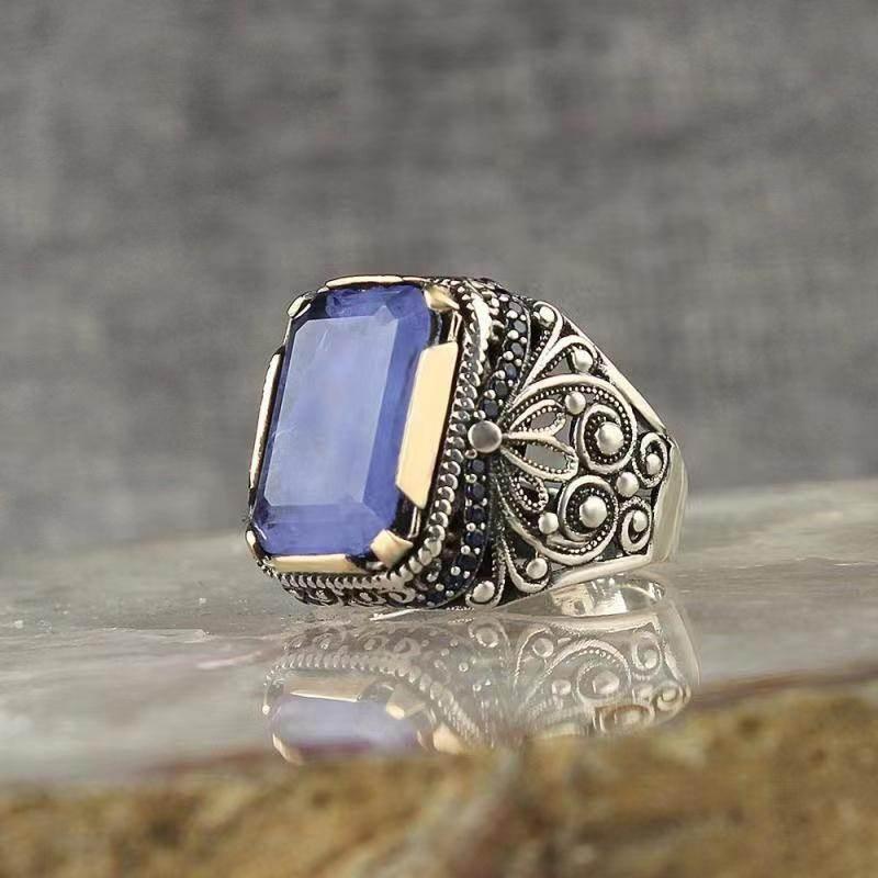 Vintage Two-tone Textured Ring - Buy Now! - ZA-Zola