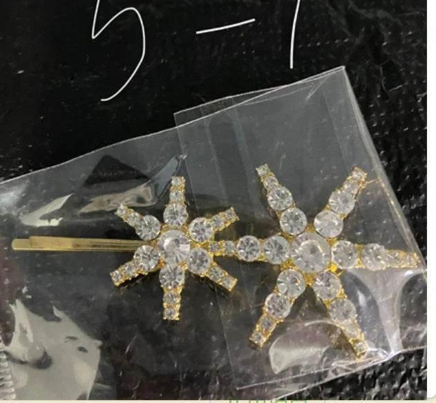 Shop Star Hairpin – Cute Trumpet Rhinestone Bobby Pin - ZA-Zola