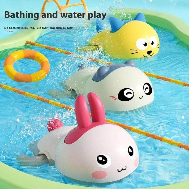 Baby Clockwork Floating Duck Bath Toy – Water Fun - ZA-Zola
