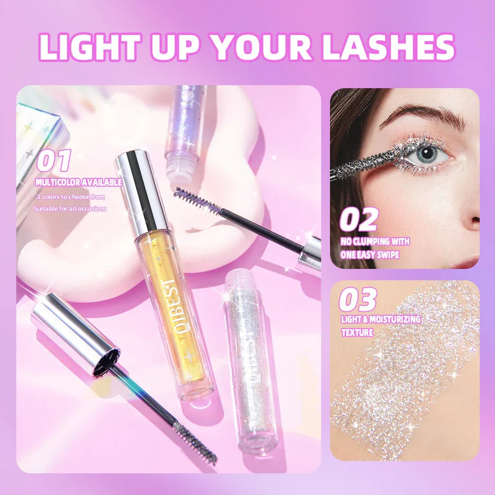 Glitter Lash Mascara – Waterproof Diamond Shine - ZA-Zola