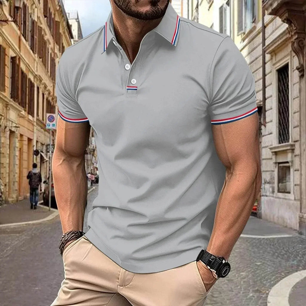 Business Pure Color T-Shirt for Men – Shop Now - ZA-Zola