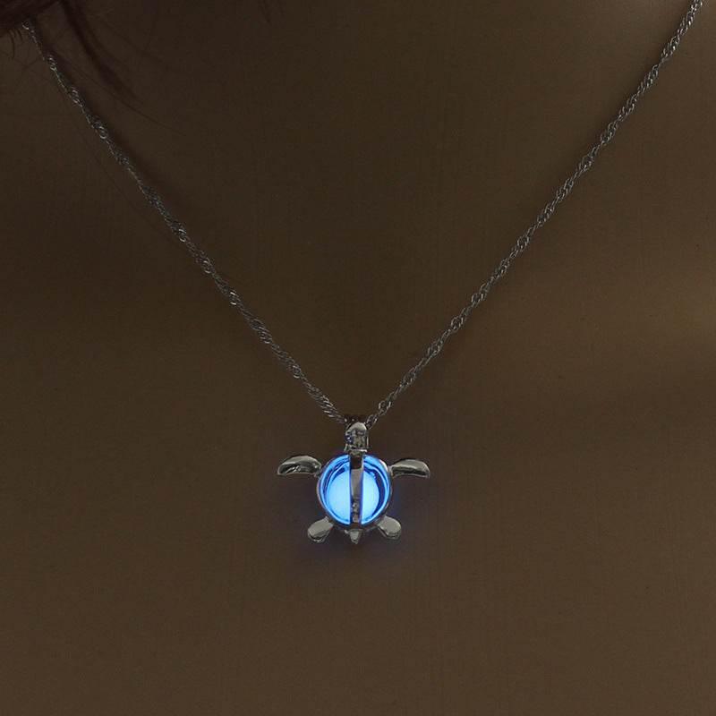 ZA-Zola Moon Glowing Stone Necklace - ZA-Zola