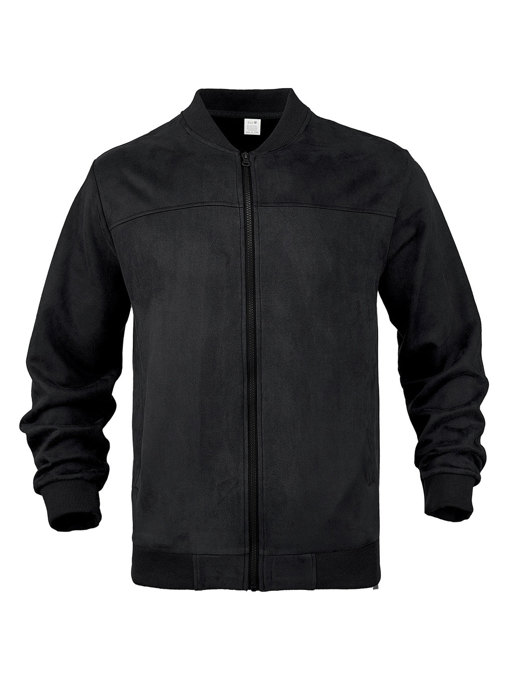 Black jacket on a white background