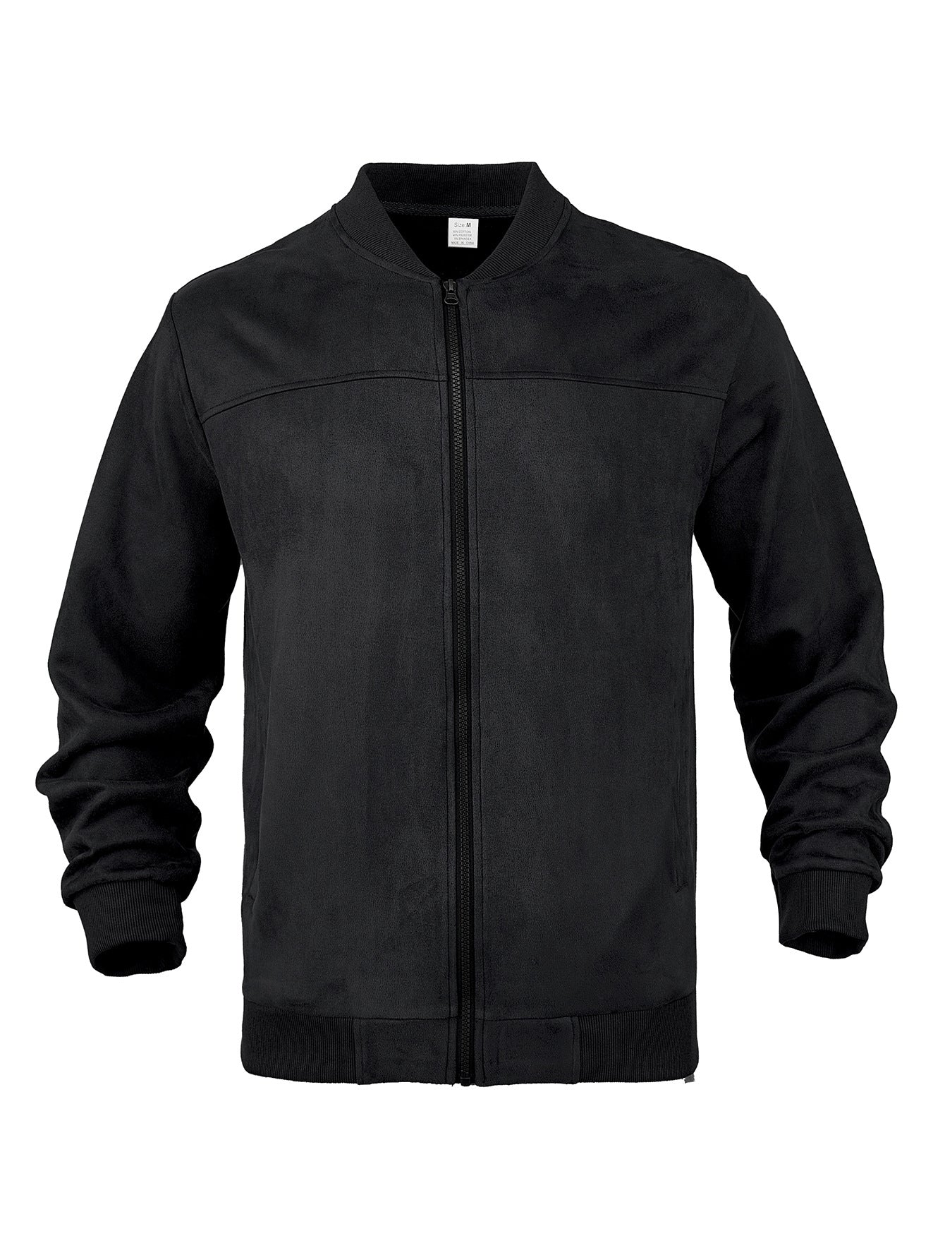 Black jacket on a white background