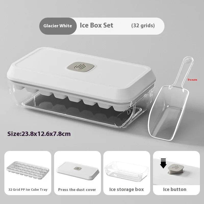 Food Grade Press Ice Cube Tray – Small & Large Sizes - ZA-Zola