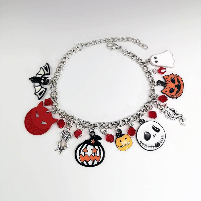 ZA-Zola Pumpkin Skull Ghost Halloween Bracelet - ZA-Zola