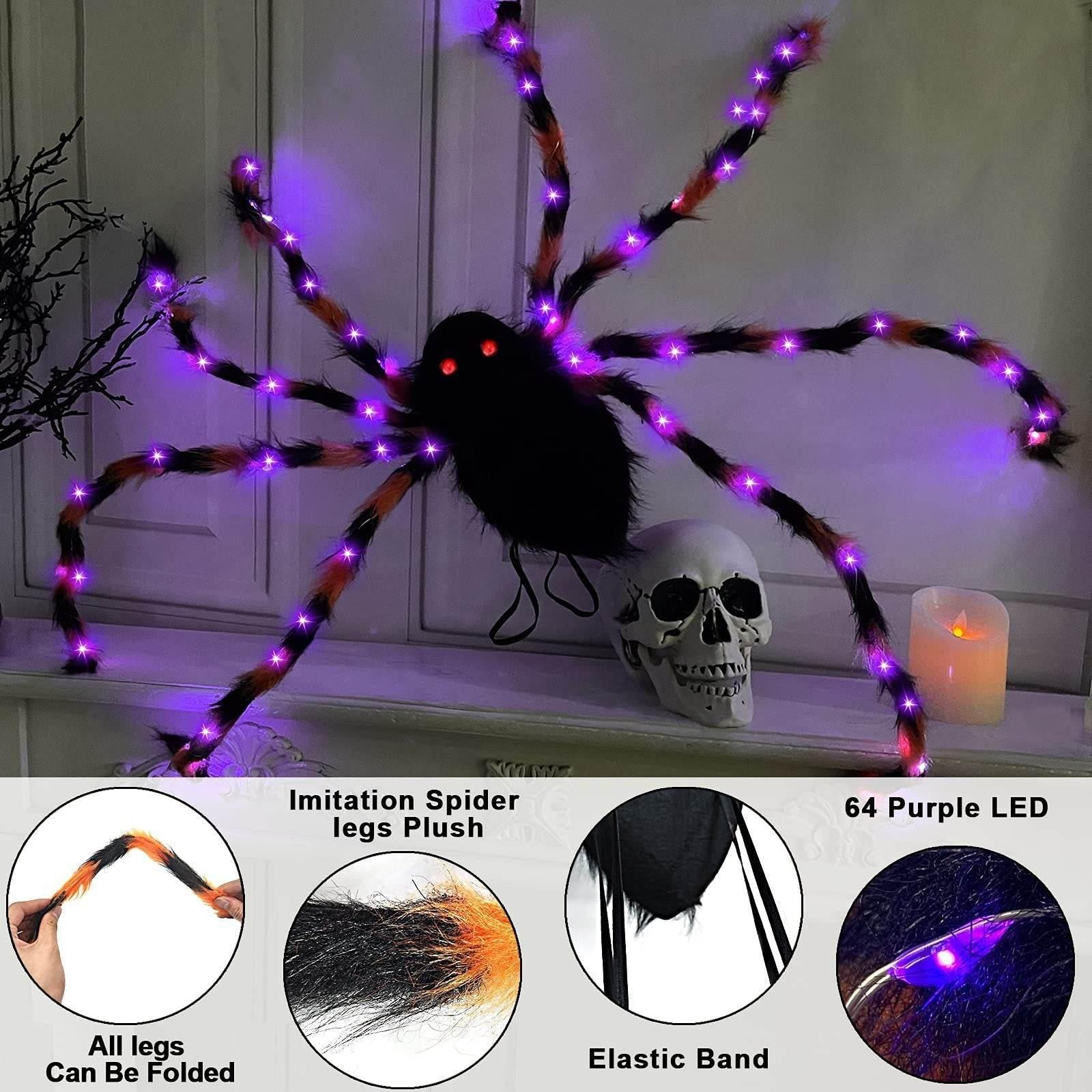 ZA-Zola Halloween Spider LED Backpack - ZA-Zola