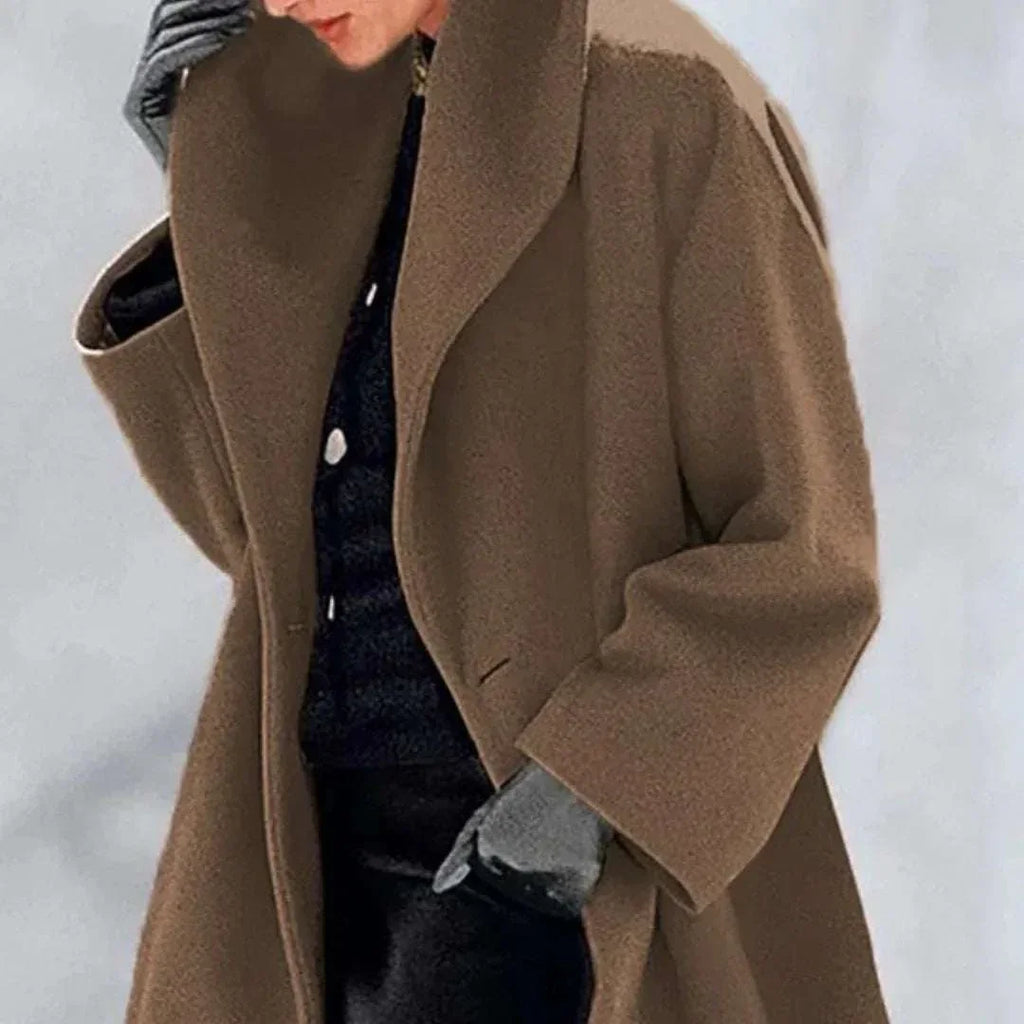 Women Woolen Sweater Coat Casual Autumn Winter - ZA-Zola