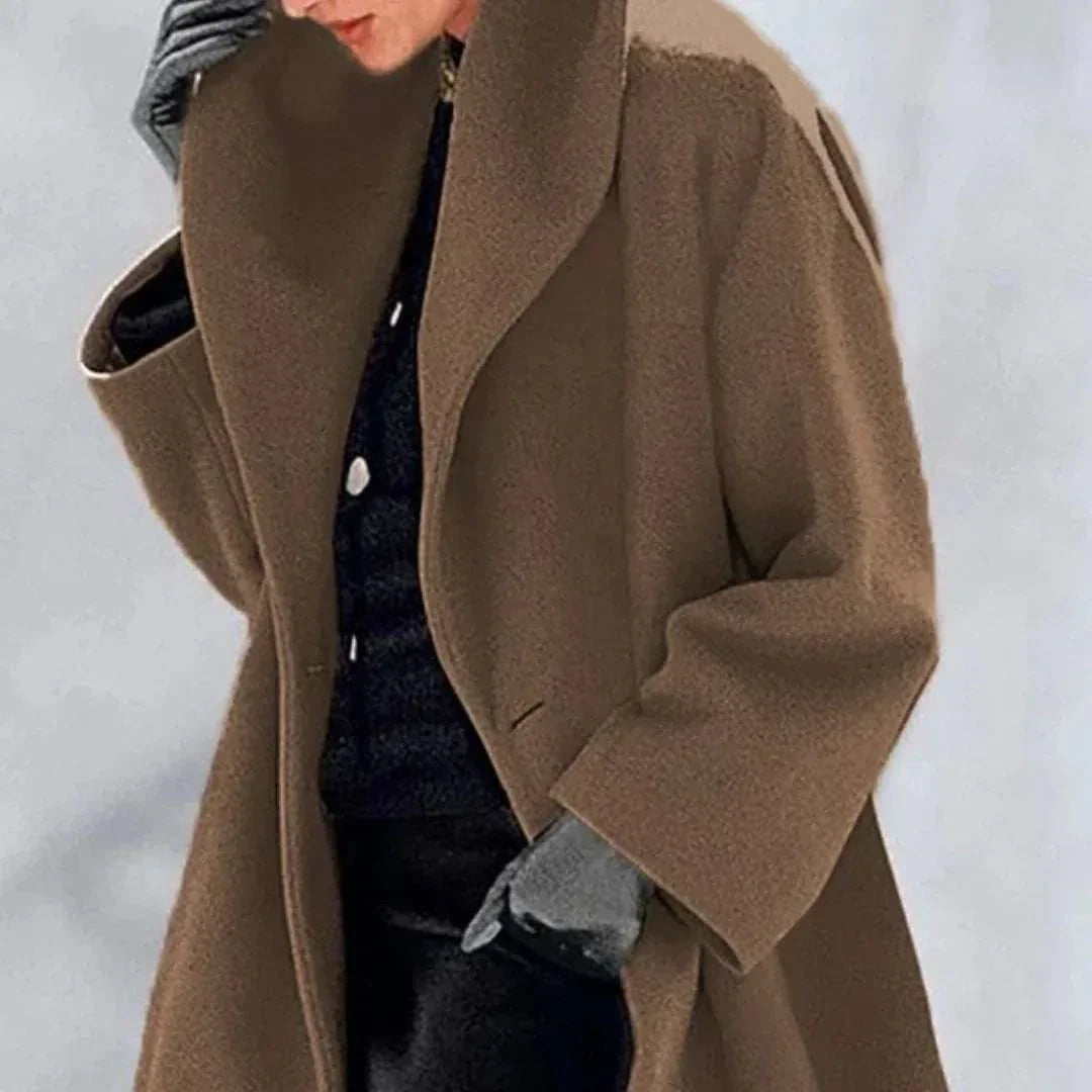 Women Woolen Sweater Coat Casual Autumn Winter - ZA-Zola