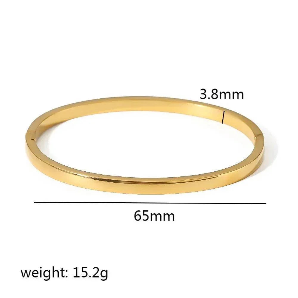 Titanium Steel Star Buckle Bracelet – INS Style - ZA-Zola