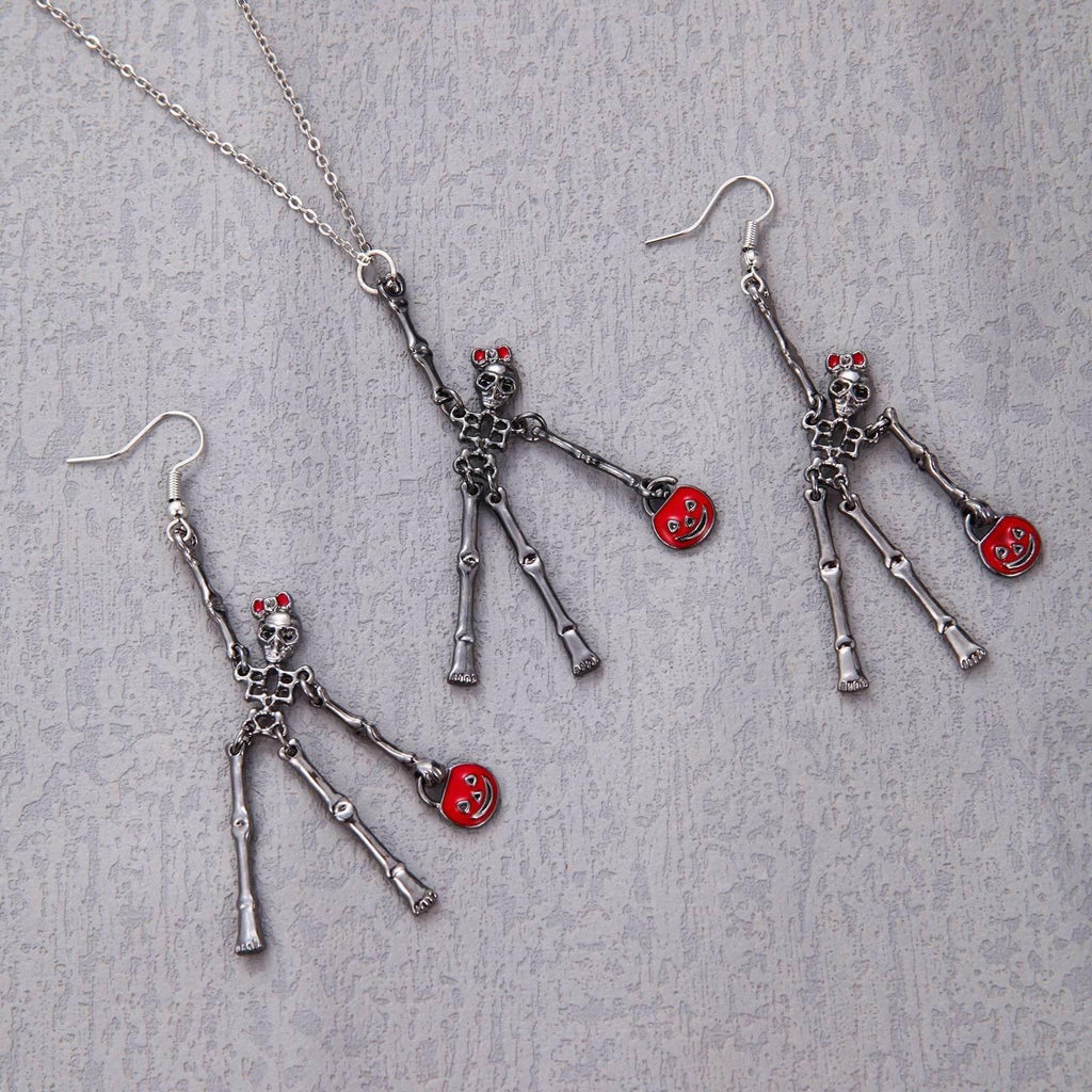 ZA-Zola Halloween Skeleton Jewelry Set - ZA-Zola