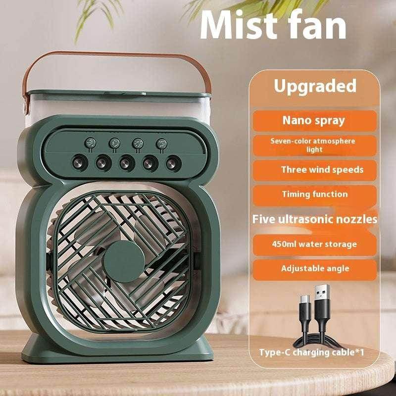 3-in-1 Portable Air Cooler with LED Lights & Humidifier - ZA-Zola