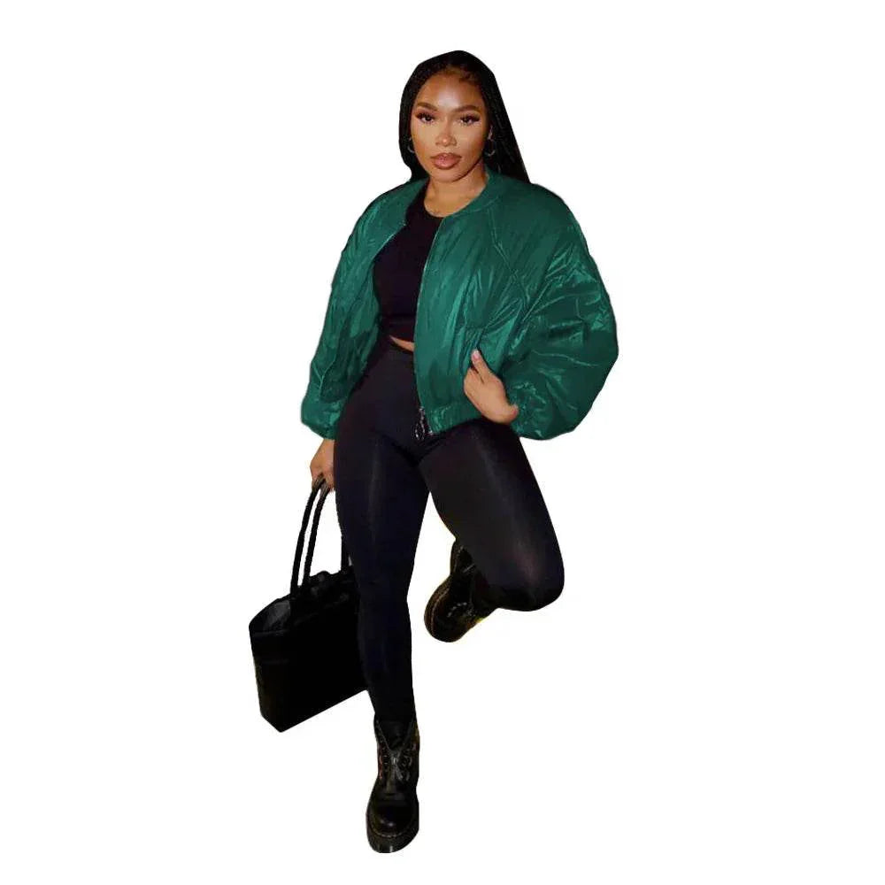 Unisex Street Style Zipper Baseball Jacket - ZA-Zola