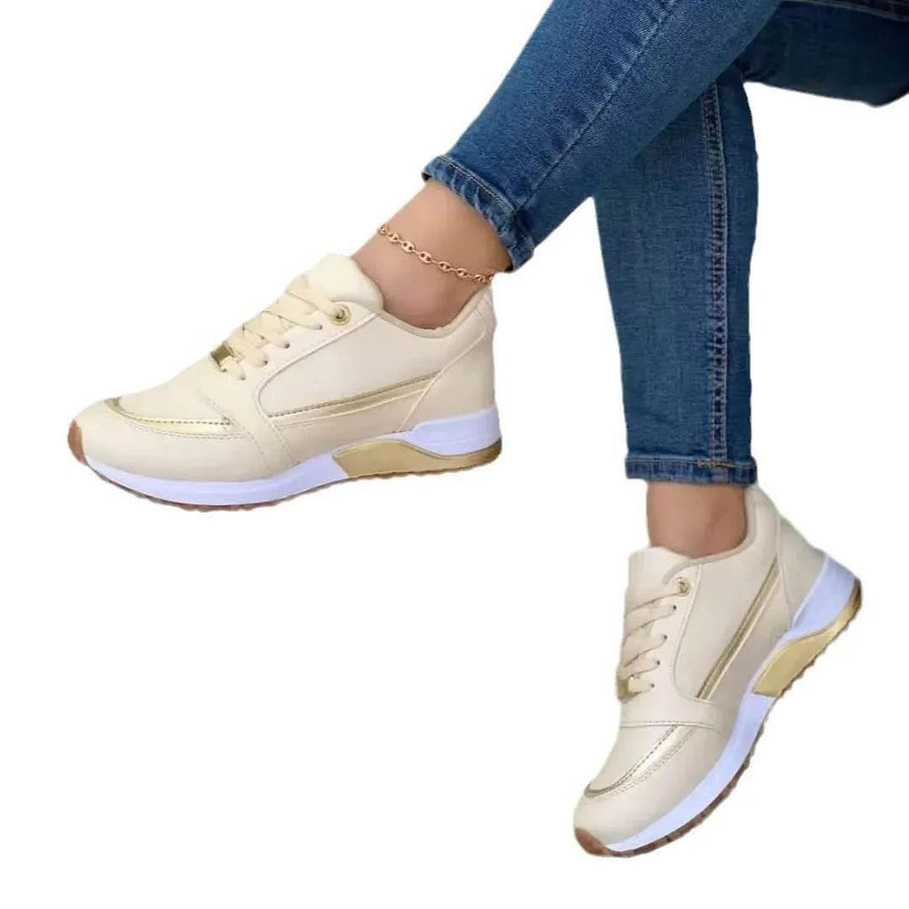 Casual Women’s Lace-Up Flats | Soft & Stylish Look - ZA-Zola