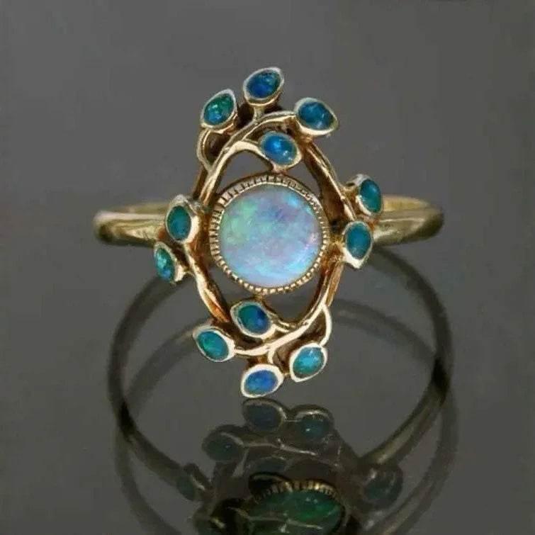 Minimalist Flower Shell Ring for Index Finger Look - ZA-Zola