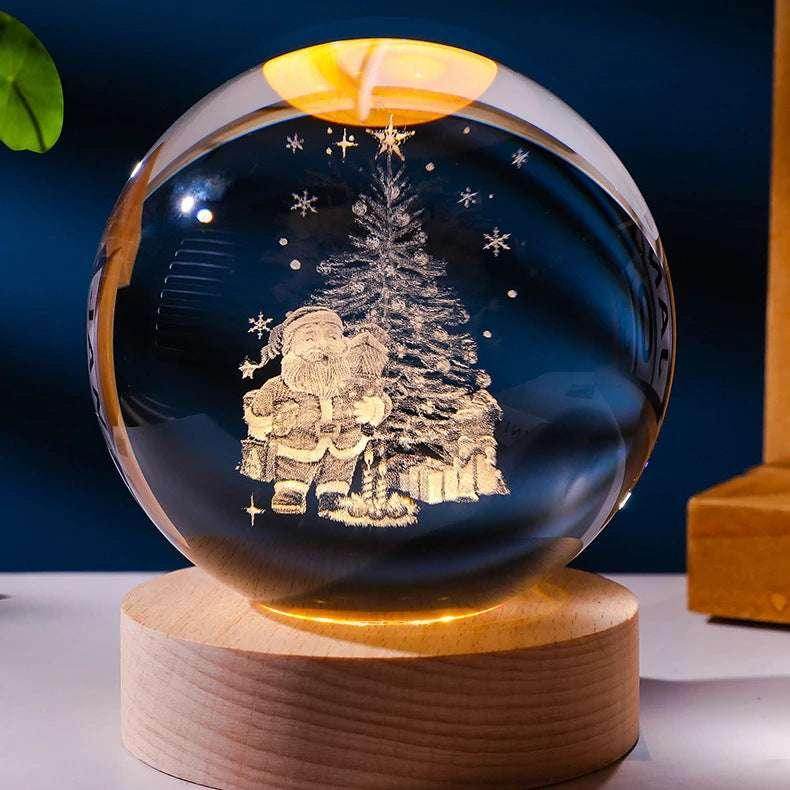 Buy Crystal Ball Night Lamp - Starry Sky Ambience - ZA-Zola