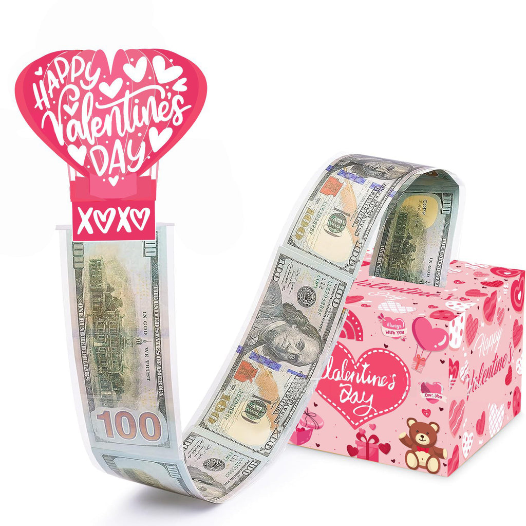 Valentine’s Day Surprise Explosion Gift Box | DIY Money Box