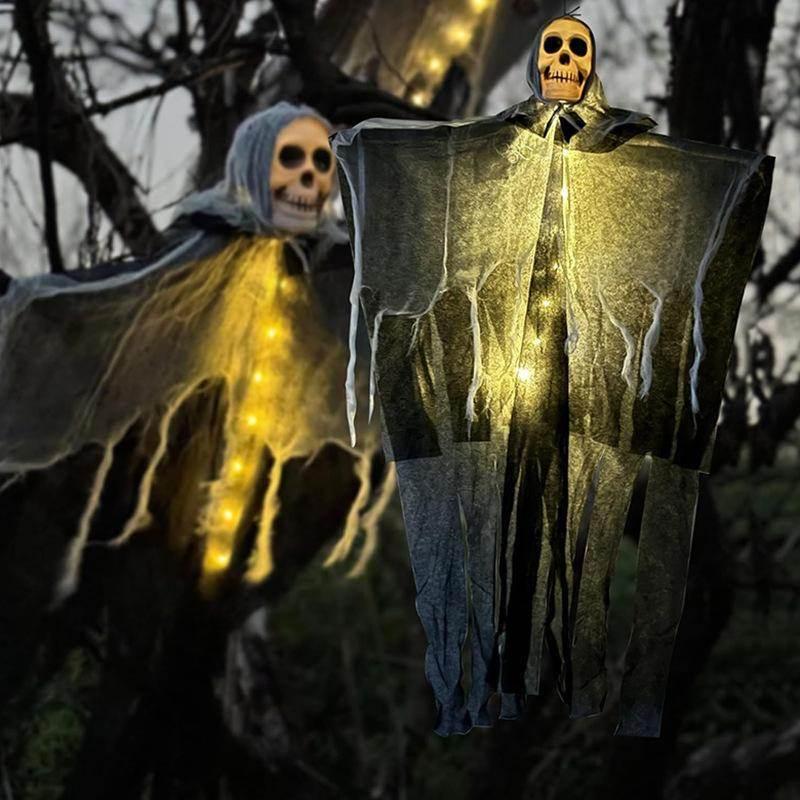 ZA-Zola Halloween Hanging Ghost Skull Skeleton - ZA-Zola