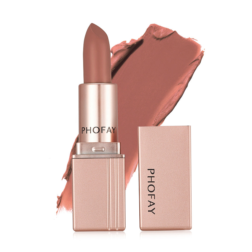 PHOFAY Matte Lipstick | Long-Lasting Waterproof Lip Color