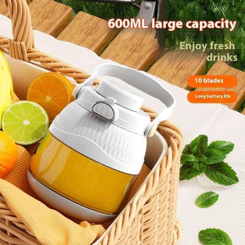 Wireless Portable Juicer Cup 600ML Rechargeable - ZA-Zola