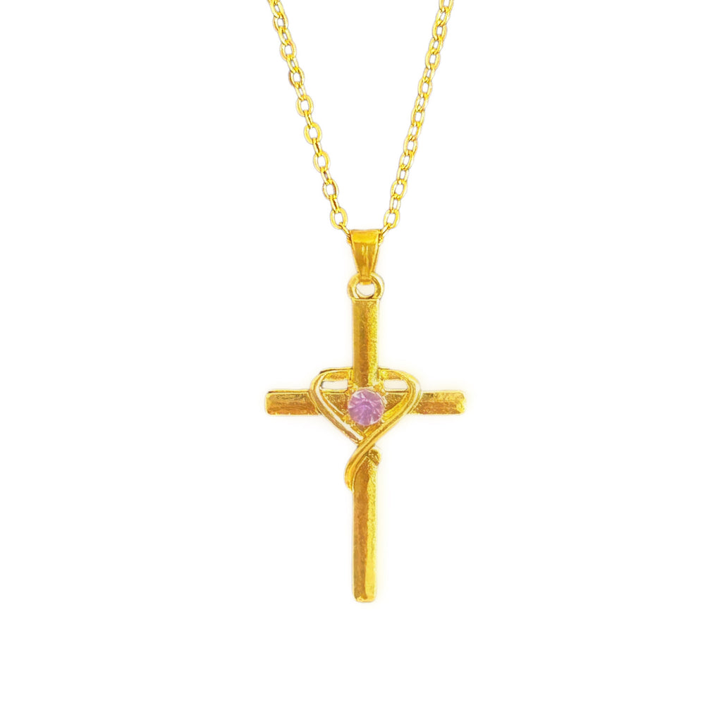 Diamond Cross Necklace for Women | Easter Jewelry