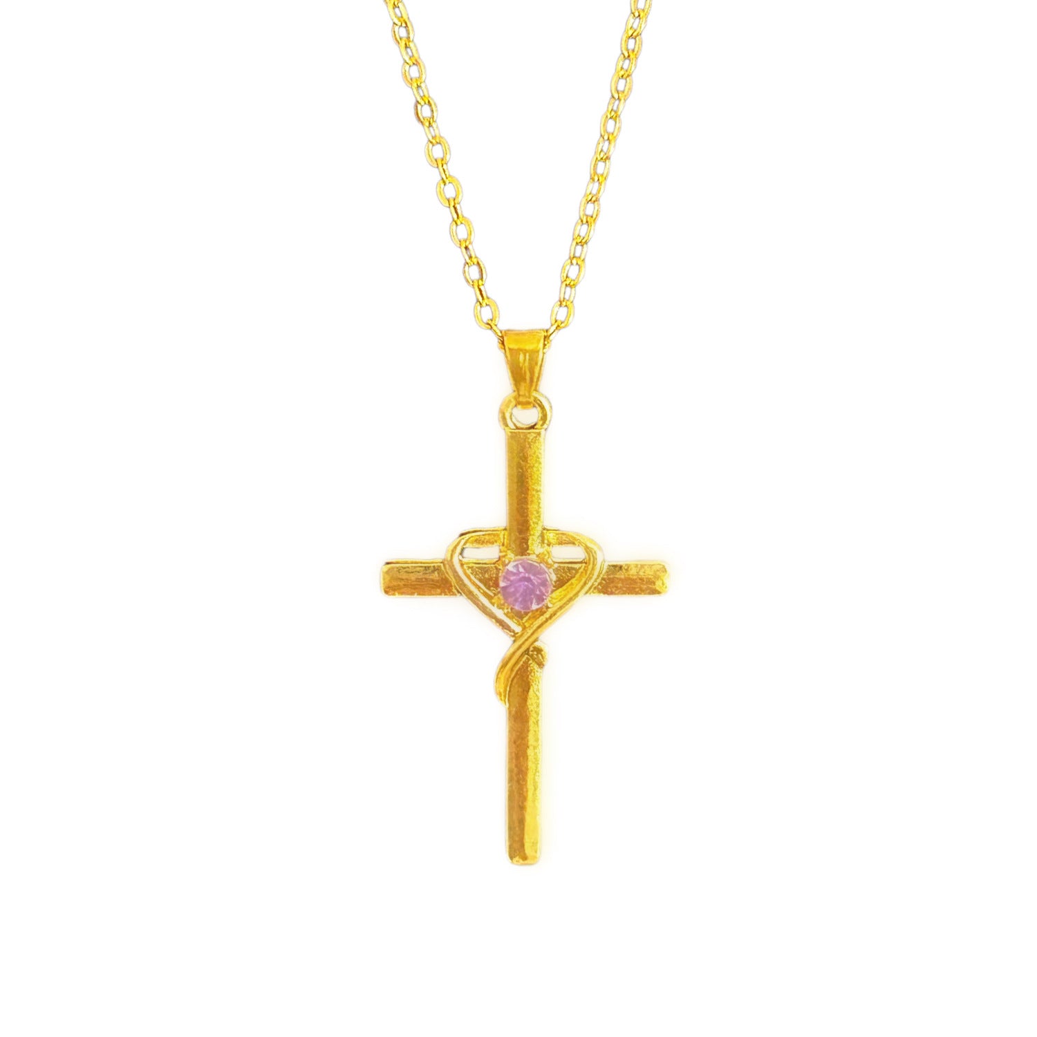 Diamond Cross Necklace for Women | Easter Jewelry